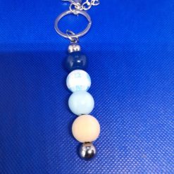 Beaded key ring