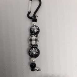 Beaded key ring