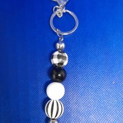 Beaded key ring