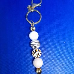 Beaded key ring