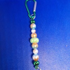 Beaded key ring