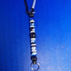 Beaded key ring