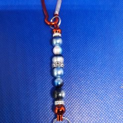 Beaded key ring