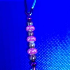 Beaded key ring