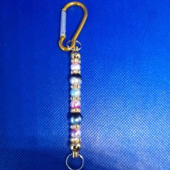 Beaded key ring