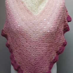 Crochet Angora-style Triangle Shawl/Scarf 2 Crochet Angora-style Triangle Shawl/Scarf 2
