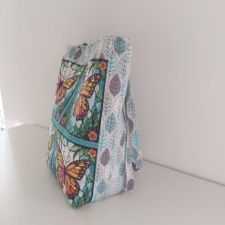 Butterfly four patch Tote Bag 2 Butterfly four patch Tote Bag 2
