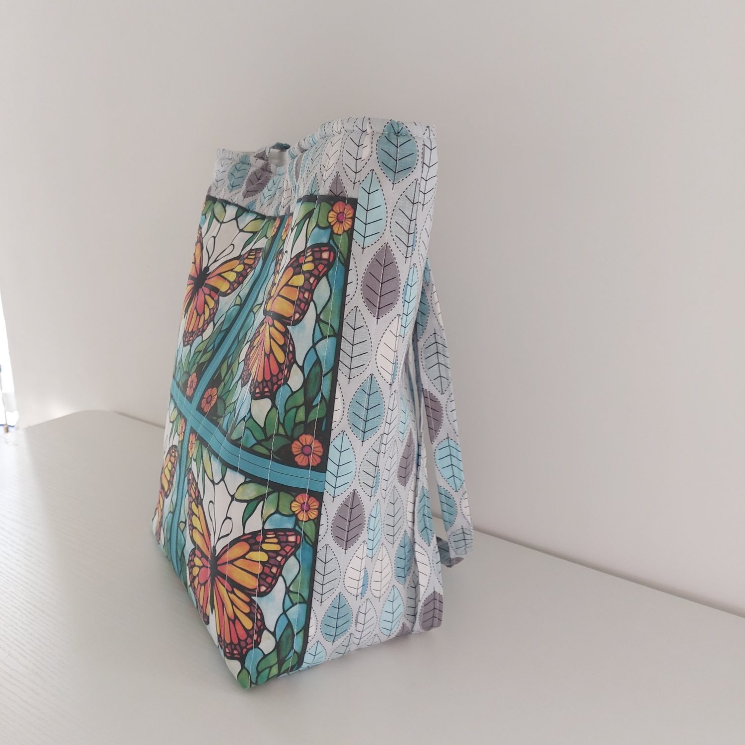 Butterfly four patch Tote Bag Butterfly four patch Tote Bag
