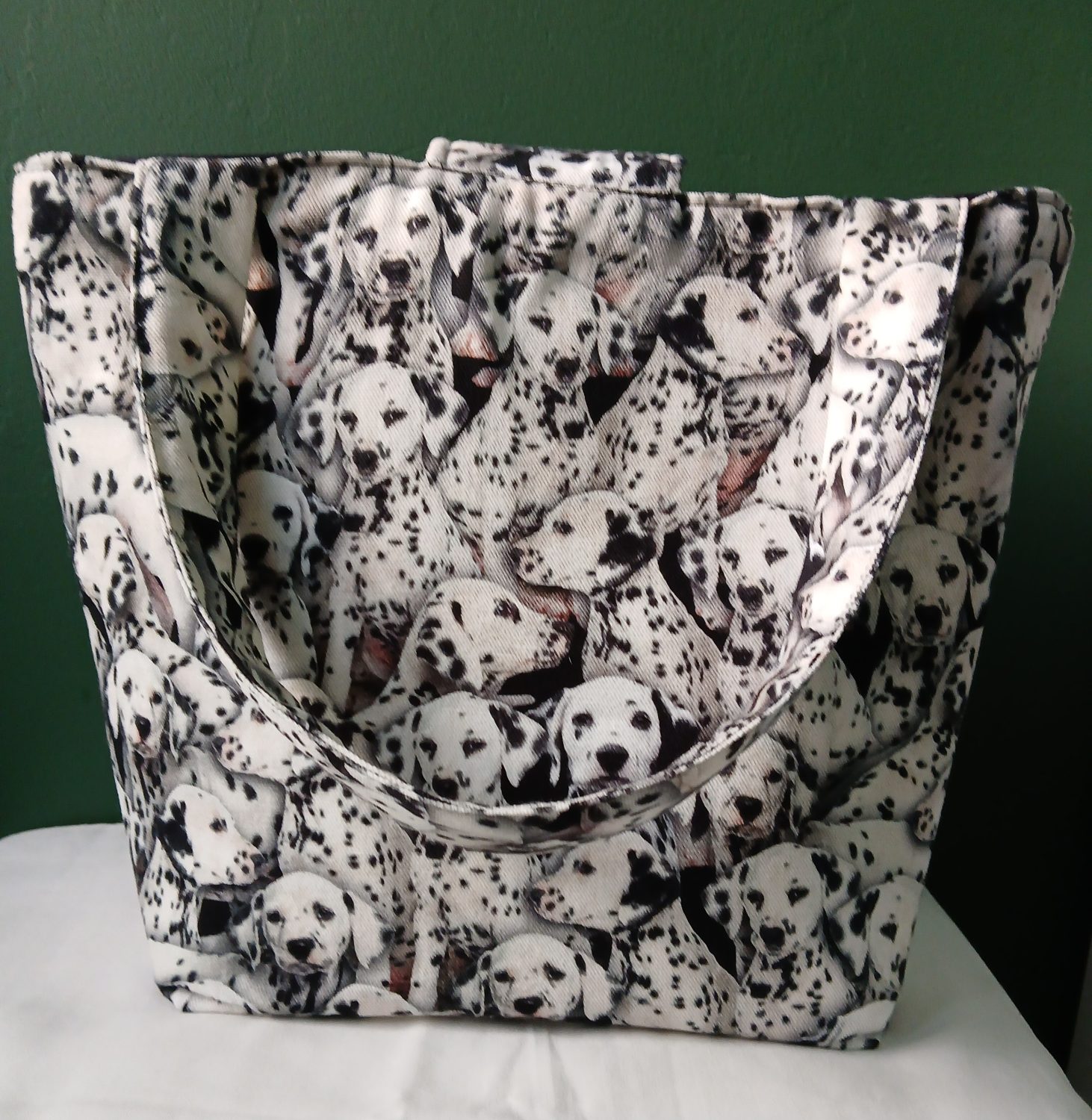 Handbag, Dalmatian print Handbag, Dalmatian print