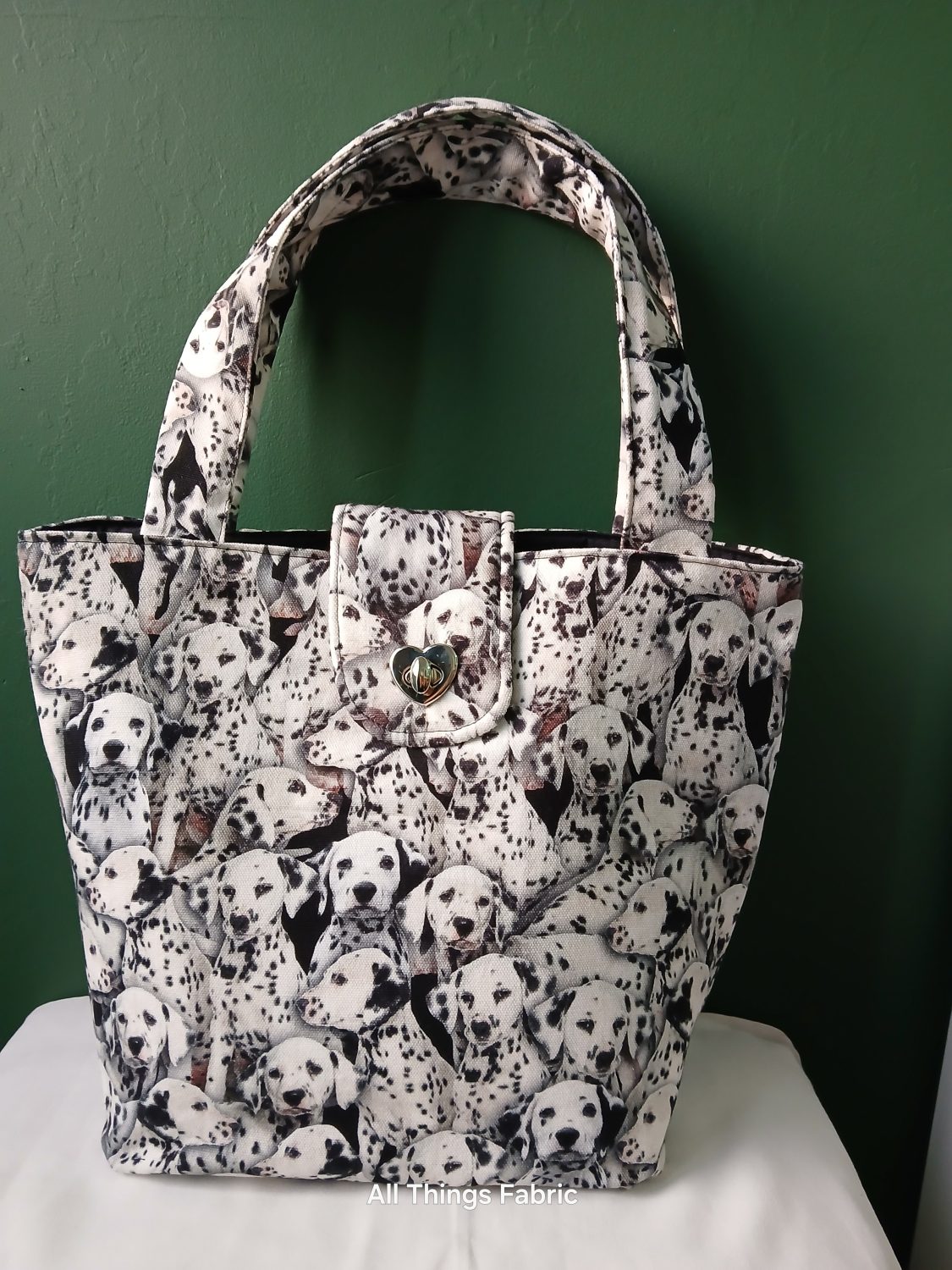 Handbag, Dalmatian print Handbag, Dalmatian print