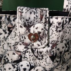 Handbag, Dalmatian print 1 Handbag, Dalmatian print 1