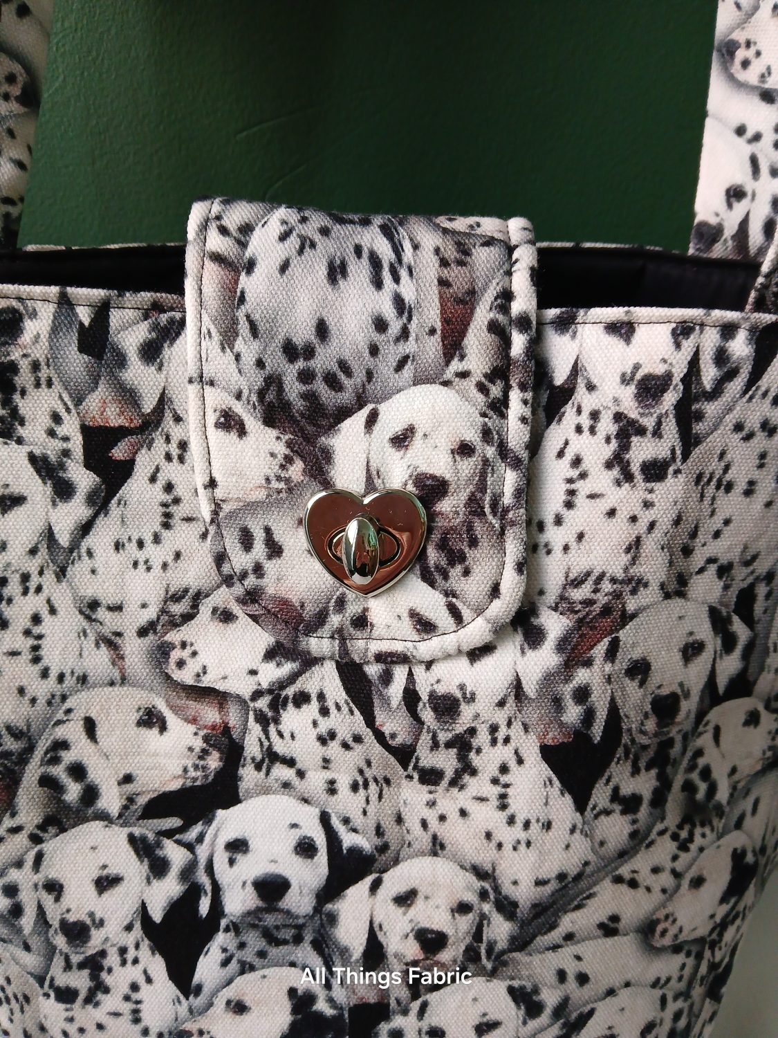 Handbag, Dalmatian print Handbag, Dalmatian print