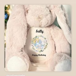 Bunny birthday Plush bear