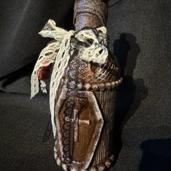Templar inspired bottle art