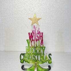 “We Wish you a Merry Christmas” sign