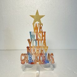 “We Wish you a Merry Christmas” sign