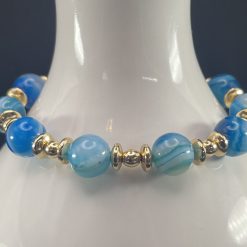 Banded Azure Bracelet