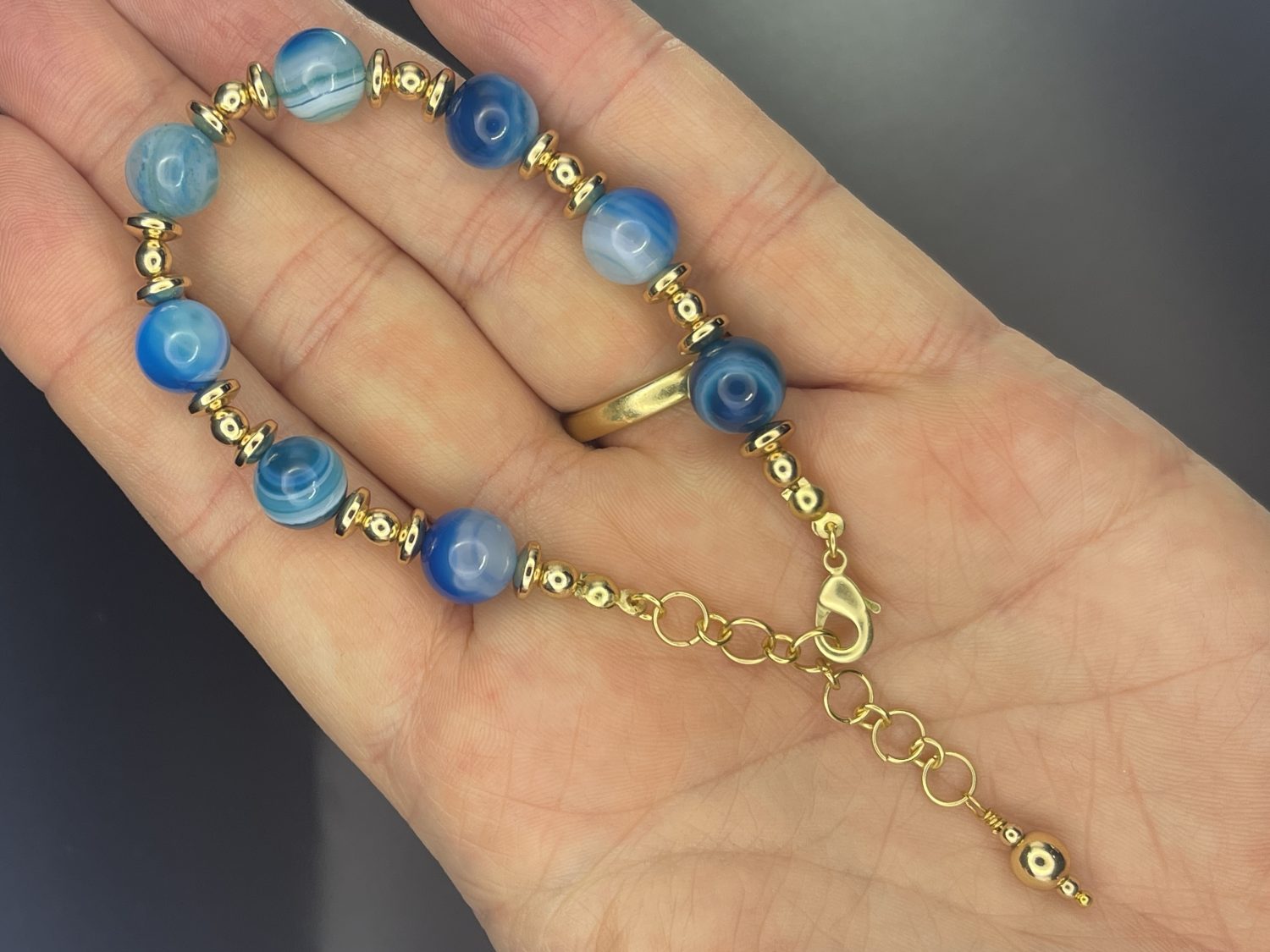 Banded Azure Bracelet Banded Azure Bracelet