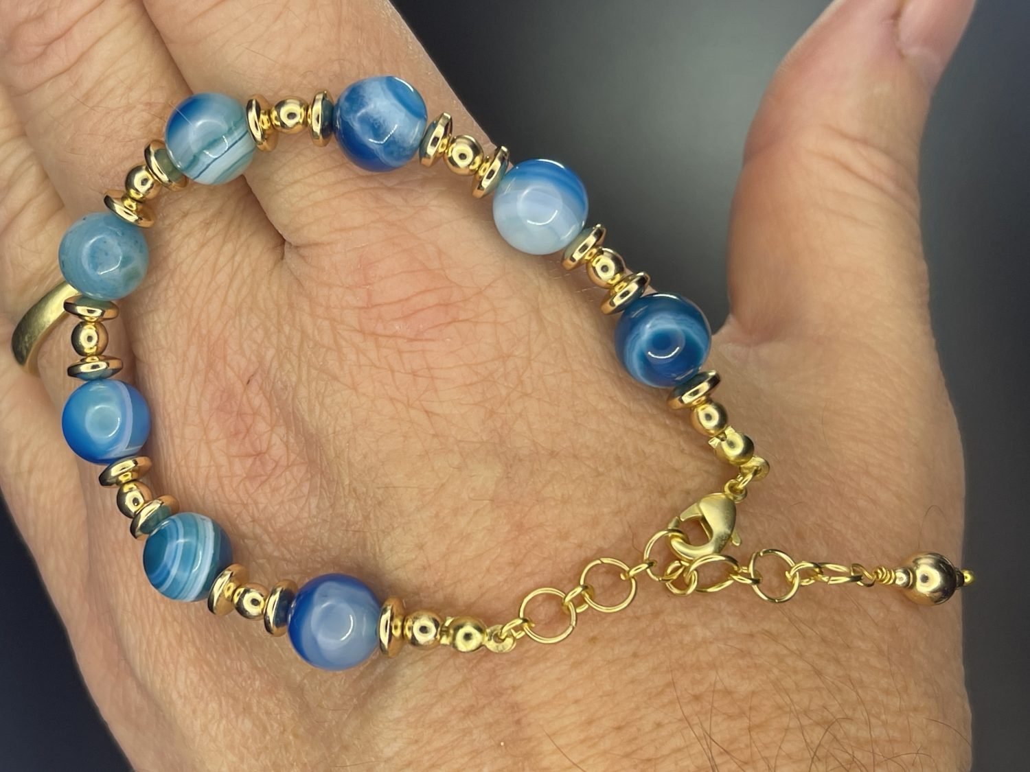 Banded Azure Bracelet Banded Azure Bracelet