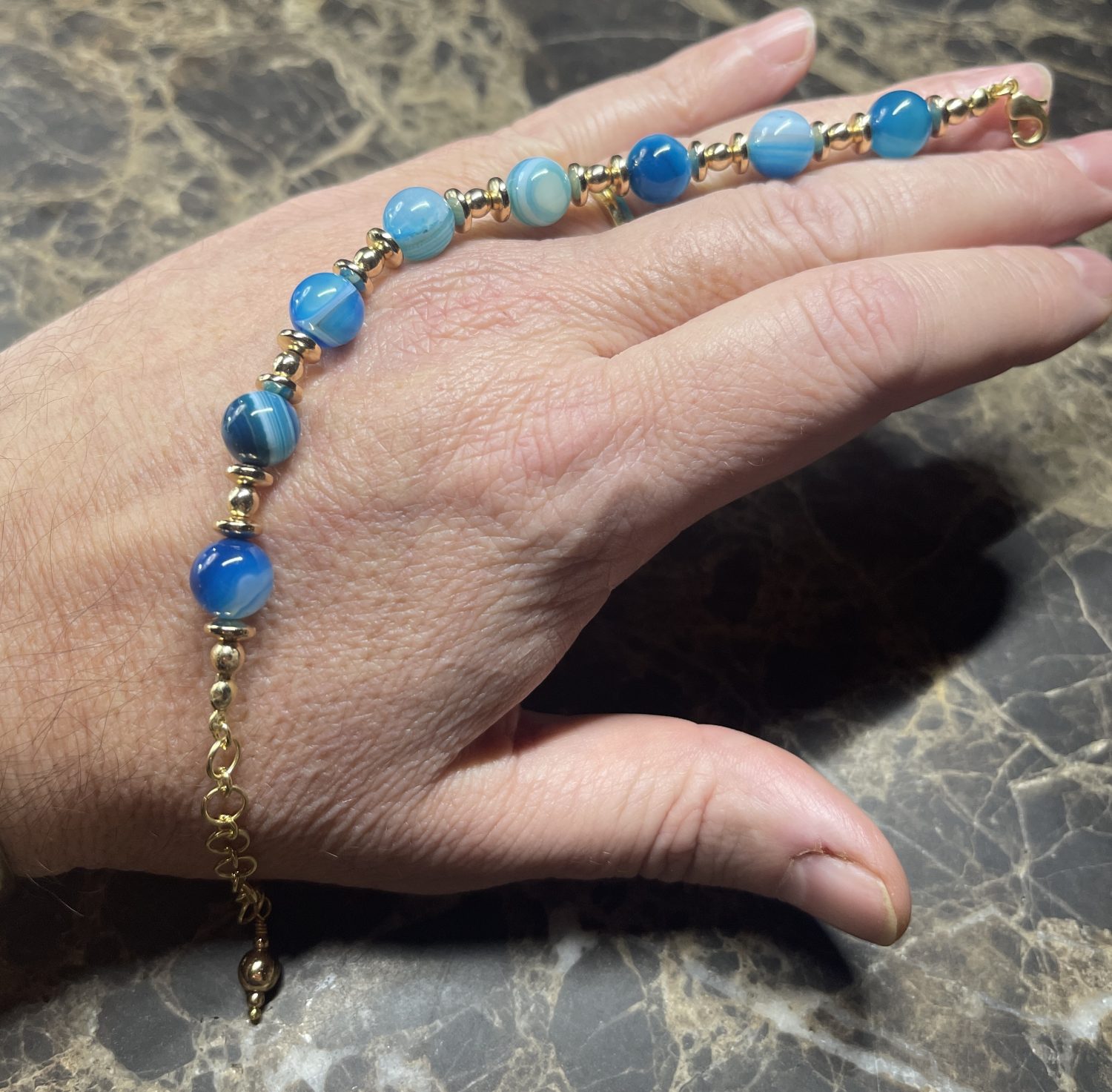Banded Azure Bracelet Banded Azure Bracelet