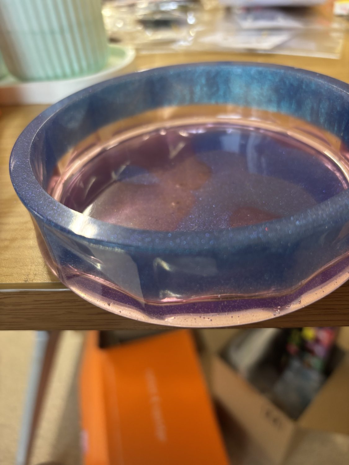 Trinket dish with lid Trinket dish with lid