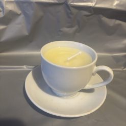 Handmade candle and starfish pot