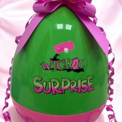 Fillable jumbo egg witch inspired