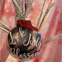 Personalised Christmas Baubles