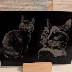 Acrylic Personalised Desk Picture 2