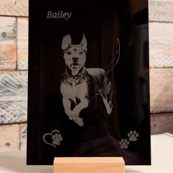 Acrylic Personalised Desk Picture 3