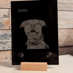 Acrylic Personalised Desk Picture 5