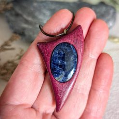 Purpleheart and sodalite 1