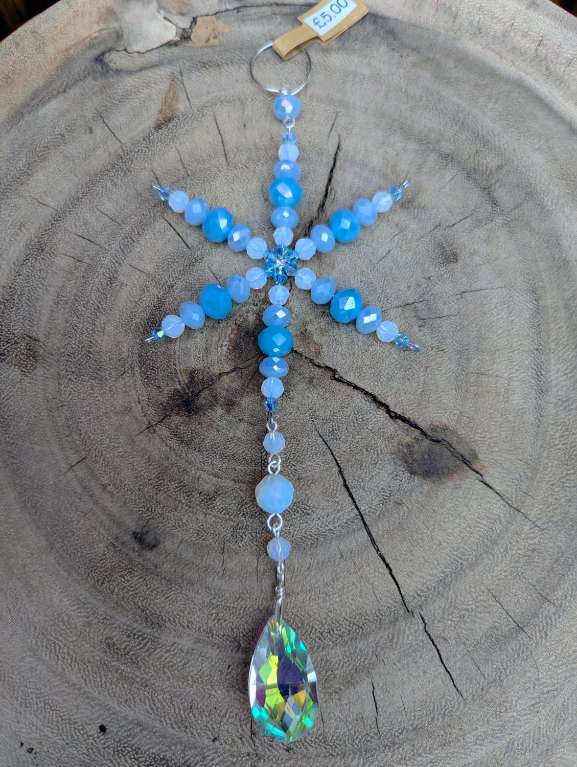 Snowflake suncatcher 7 Snowflake suncatcher 7