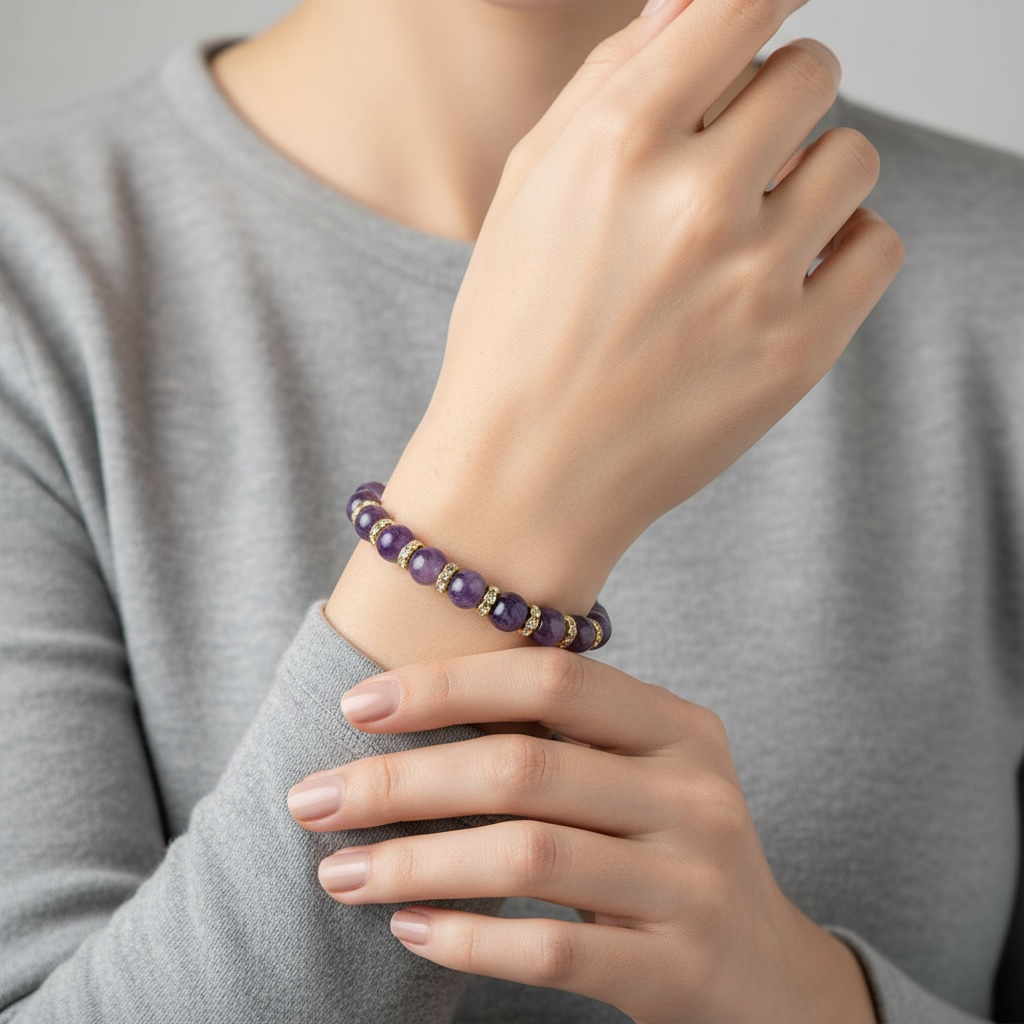 Amethyst Grace Bracelet Amethyst Grace Bracelet