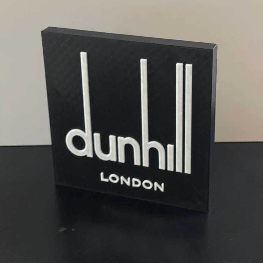 Vintage Dunhill London badge emblem 3D Wall / Shelf / Desk Decorative gift Vintage Dunhill London badge emblem 3D Wall / Shelf / Desk Decorative gift