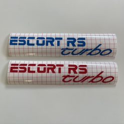 Ford Escort RS Turbo Vinyl Decal - Blue 2