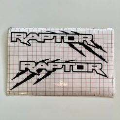 Ford Ranger Raptor Vinyl Decal - Black x2