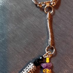 Aborigine-Style Bead Keyring 1