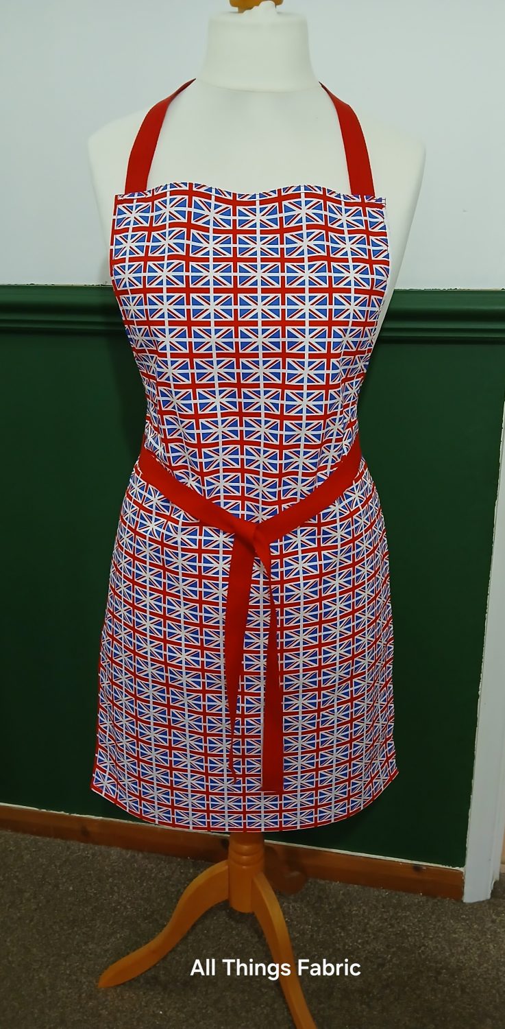 Apron, Union Jack print Apron, Union Jack print