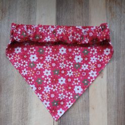 Dog scrunchie bandana