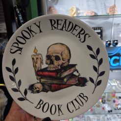 🖤 Book lover-Inspired Plates – Spooky readers 3 🖤 Book lover-Inspired Plates – Spooky readers 3