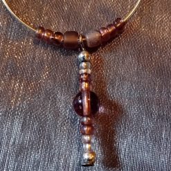 Pearl Drop Glass Charm