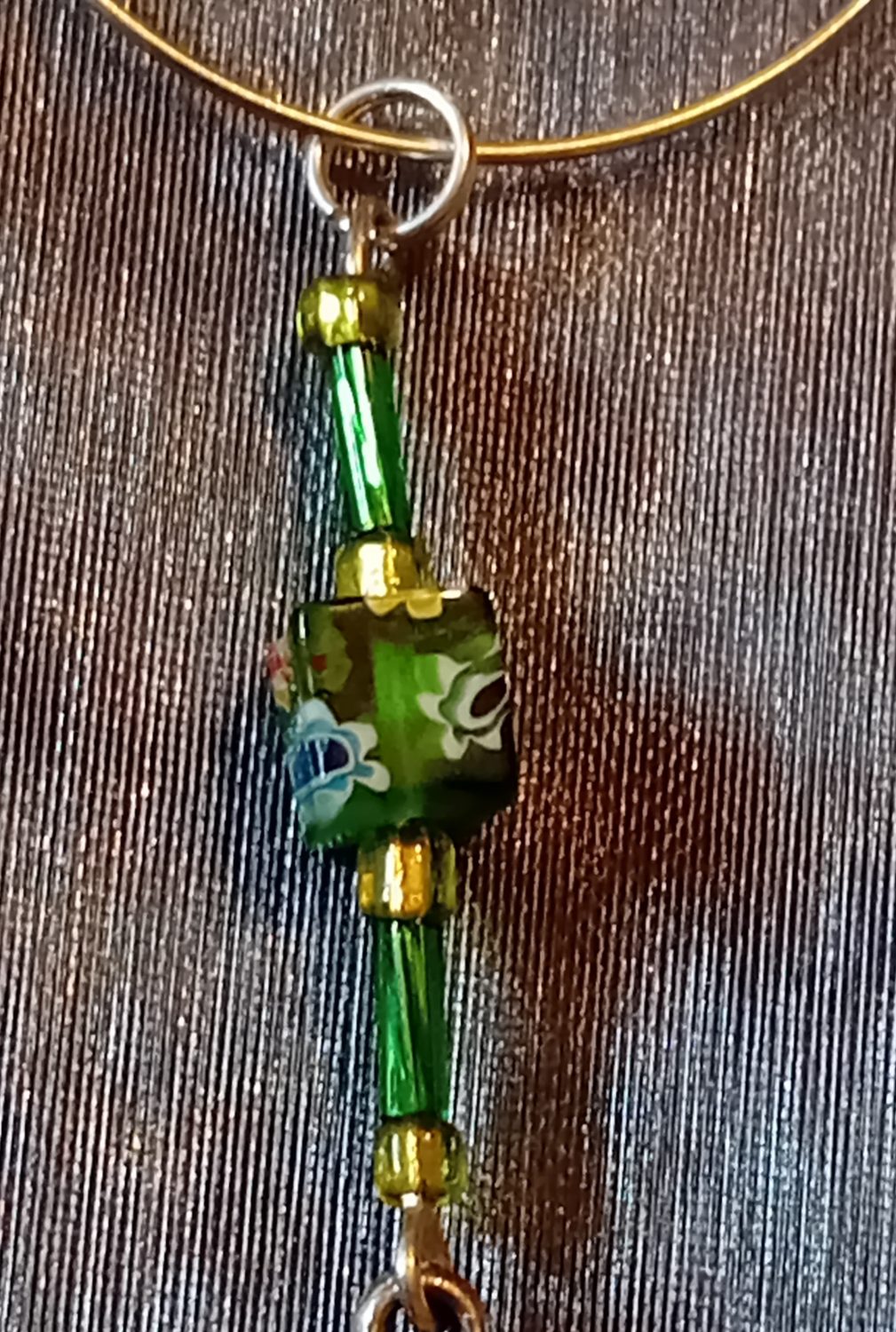 Pearl Drop Glass Charm Pearl Drop Glass Charm