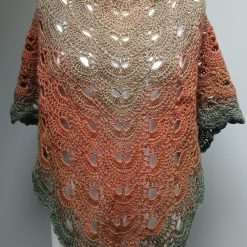 Crochet Angora-style Triangle Shawl/Scarf