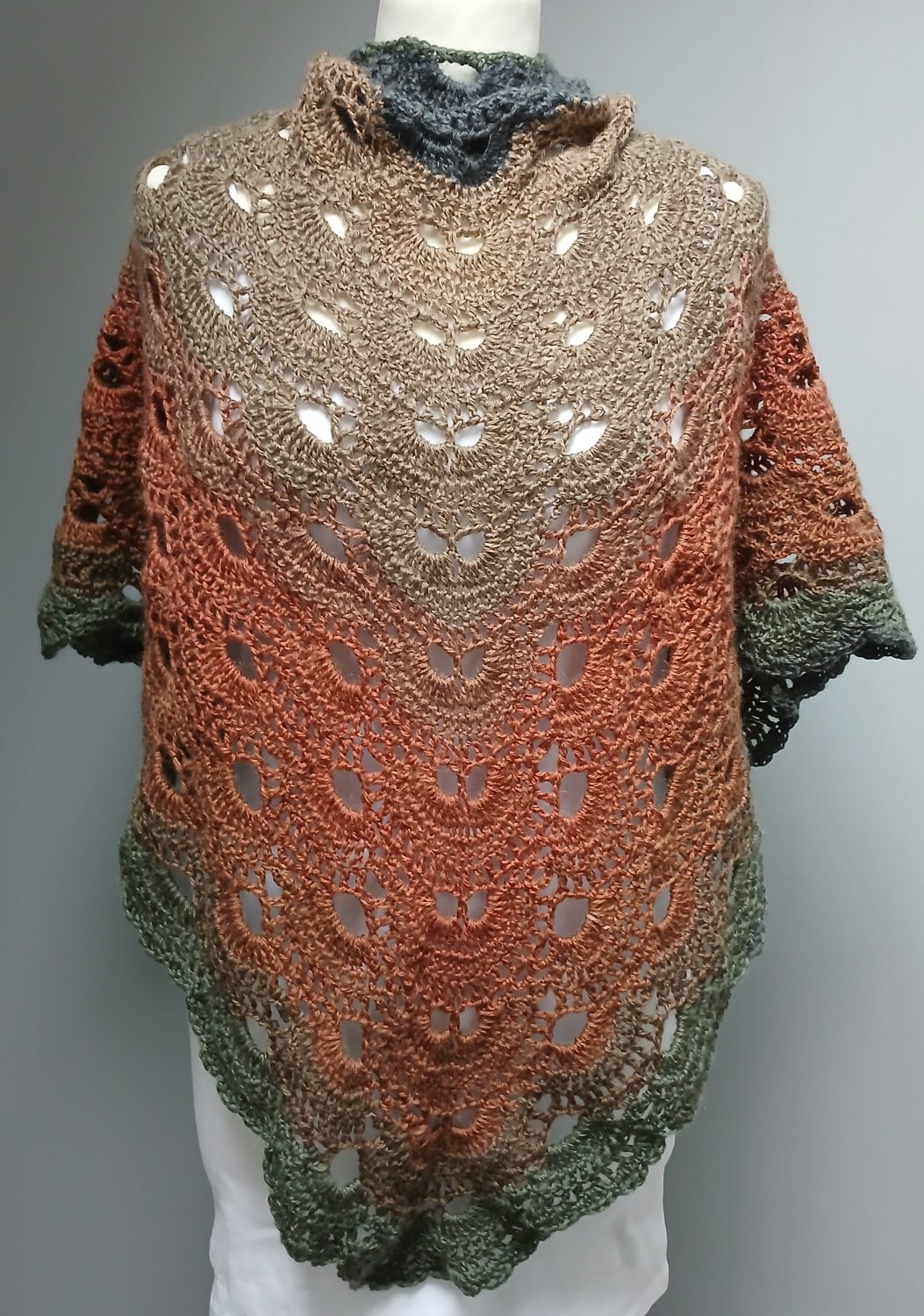 Crochet Angora-style Triangle Shawl/Scarf Crochet Angora-style Triangle Shawl/Scarf