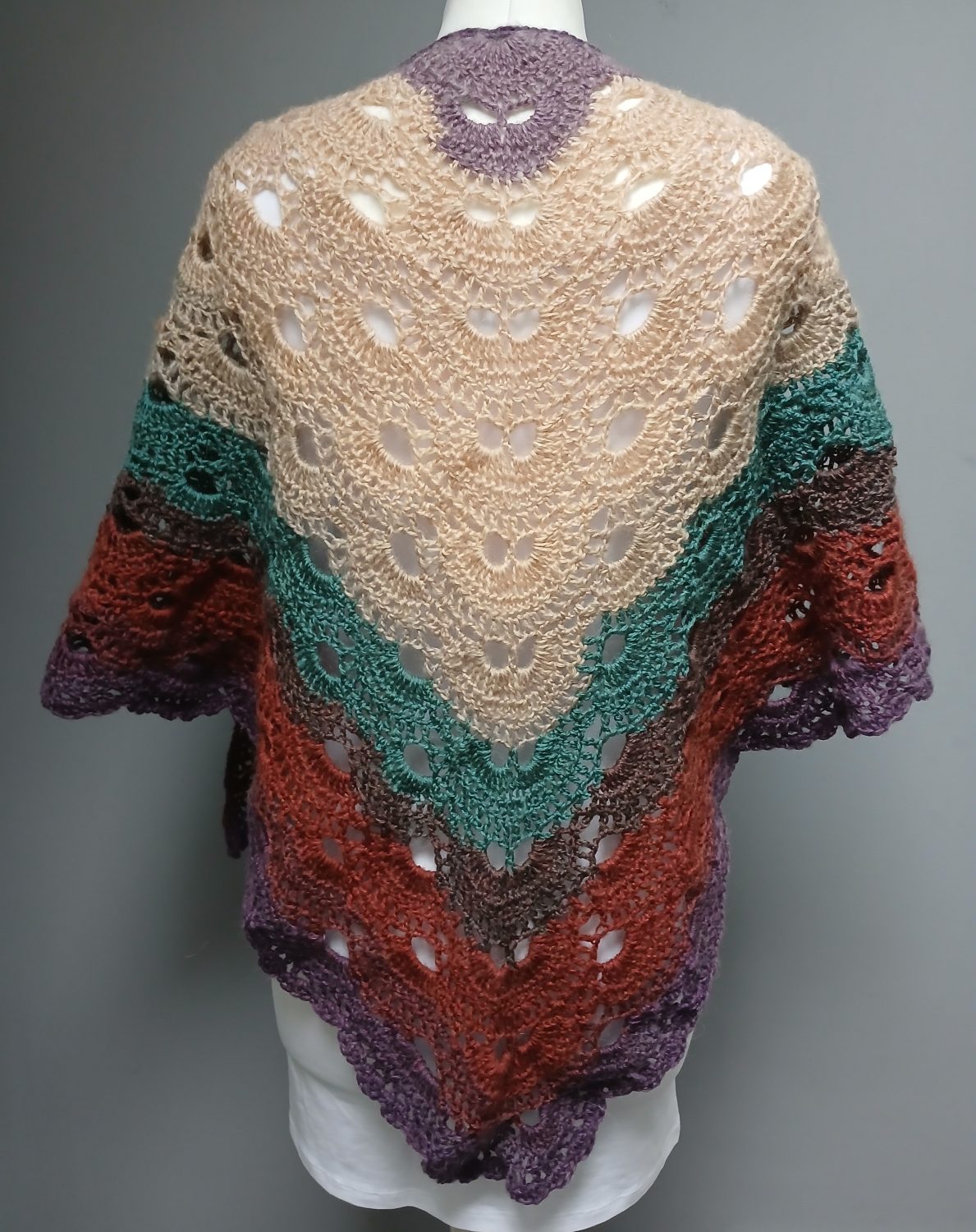 Crochet Angora-style Triangle Shawl/Scarf Crochet Angora-style Triangle Shawl/Scarf