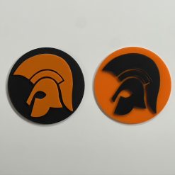 SKA 3D Skinhead Trojan Disc Sign Plaque. Logo Wall Shelf Desk Decorative Plaque Gift 4