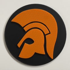 SKA 3D Skinhead Trojan Disc Sign Plaque. Logo Wall Shelf Desk Decorative Plaque Gift