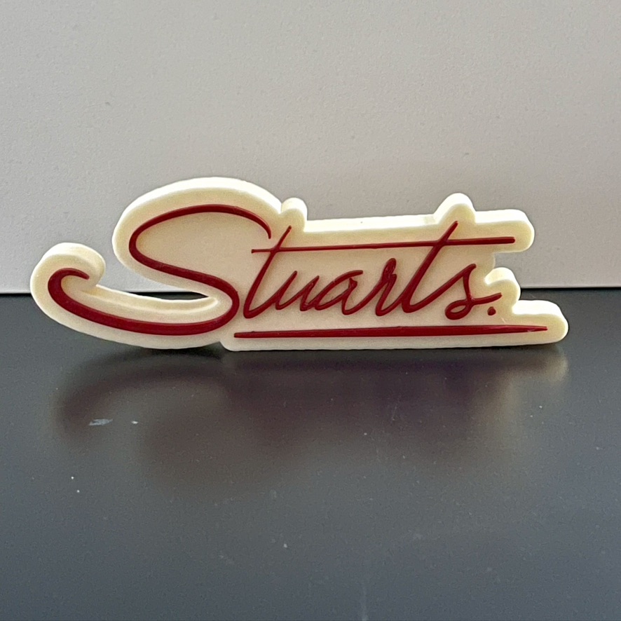 Stuarts London badge emblem 3D Wall / Shelf / Desk Decorative gift Stuarts London badge emblem 3D Wall / Shelf / Desk Decorative gift