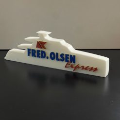 Fred Olsen Ferry Expres 3D plaque Shelf / Desk Autistic Autism ADHD Sensory Gift